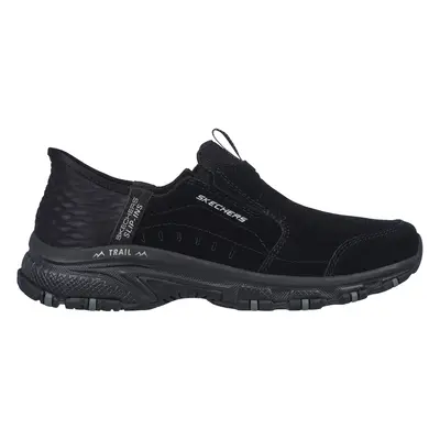 Skechers Women's Slip-ins: Hillcrest - Sunapee Slip-On Shoes in Black, Size | Textile/Leather