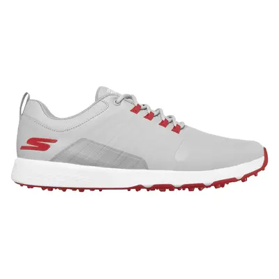 Skechers Men's GO GOLF Elite - Victory Golf Shoes in Gray/Red, Size | Leather/Textile/Synthetic