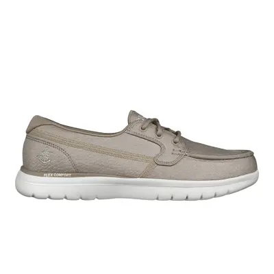 Skechers Women's On the GO Flex - Un Mar Shoes in Natural, Size | Textile, Vegan, Machine Washab