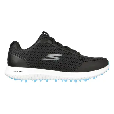 Skechers Women's GO GOLF Max Fairway Golf Shoes in Black/Turquoise | Textile, Arch Fit