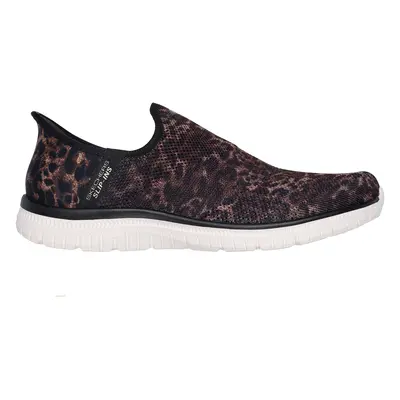 Skechers Women's Slip-ins: Virtue - Untamed Sneaker in Leopard, Size | Textile/Synthetic, Vegan,