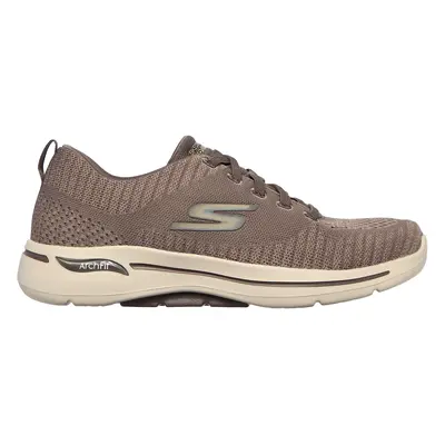 Skechers Men's GoWalk Arch Fit - Grand Select Sneaker in Taupe, Size | Textile/Synthetic, Machin