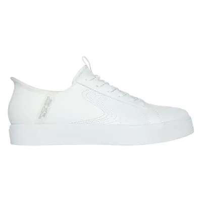 Skechers Women's Slip-ins: Eden LX - Royal Stride Sneaker in White, Size | Synthetic/Textile, Ma