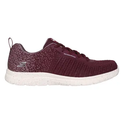 Skechers Women's Virtue - Dryspell Sneaker in Wine, Size | Textile/Synthetic, Vegan