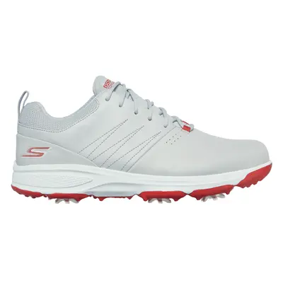 Skechers Men's GO GOLF Torque - Pro Golf Shoes in Gray/Red, Size | Leather/Synthetic/Textile