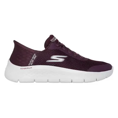 Skechers Women's Slip-ins: GO WALK Flex - Grand Entry Sneaker in Burgundy, Size Wide | Textile/S