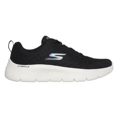 Skechers Women's GO WALK Flex - Viva Sneaker in Black/White, Size | Textile/Synthetic, Vegan, Ma