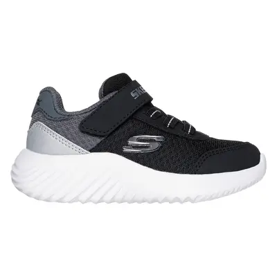 Skechers Bounder - Trekzic Sneaker in Black/Silver, Size | Synthetic/Textile, Machine Washable