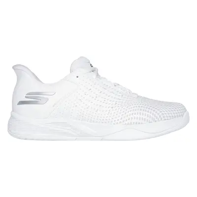 Skechers Men's Slip-ins Relaxed Fit: Viper Court Reload Sneaker in White, Size | Textile/Synthet