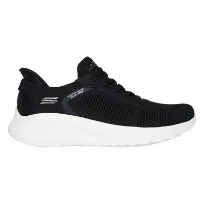 Skechers Women's Slip-ins: BOBS Sport Squad Chaos Sneaker in Black, Size | Textile/Synthetic, Ve