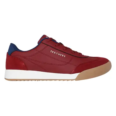 Skechers Men's Zinger - Ultimate Classic Sneaker in Burgundy, Size | Synthetic/Leather/Textile