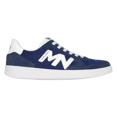 Skechers Men's Mark Nason: New Wave Cup - Briggs Sneaker in Navy Blue/Blue, Size | Leather/Texti