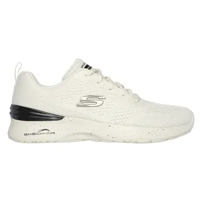 Skechers Women's Skech-Air Dynamight - So Sleek Sneaker in Natural/Black, Size | Textile/Synthet