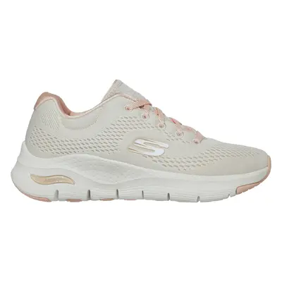 Skechers Women's Arch Fit - Big Appeal Sneaker in Natural/Coral, Size | Textile/Synthetic, Vegan