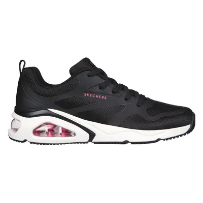 Skechers Women's Tres-Air Uno - Revolution-Airy Sneaker in Black, Size | Synthetic/Textile