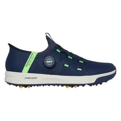 Skechers Men's Slip-ins: GO GOLF Elite Vortex Golf Shoes in Navy Blue, Size | Synthetic/Textile,