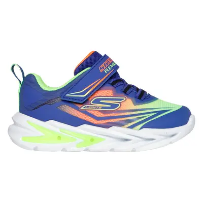 Skechers Lights: Flex-Glow Ultra Sneaker in Blue, Size | Synthetic/Textile