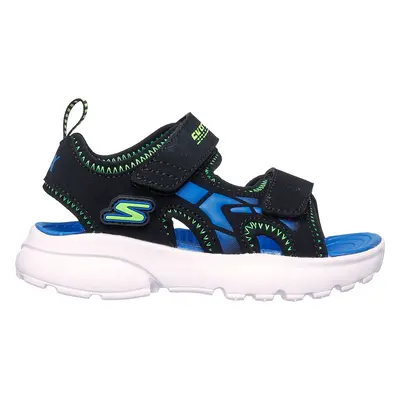 Skechers Razor Splash - Aqua Buddies Sandals in Black/Lime, Size | Synthetic, Machine Washable