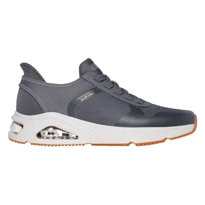 Skechers Men's Slip-ins: Tres-Air Uno - Necessairy Sneaker in Charcoal, Size | Textile/Synthetic