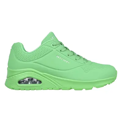 Skechers Women's Uno - Stand on Air Sneaker in Green, Size | Textile/Synthetic