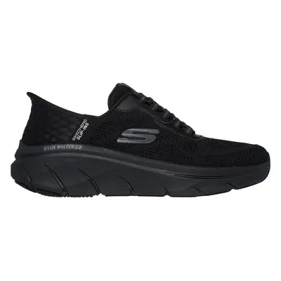 Skechers Men's Slip-ins RF: D'Lux Walker 2.0 - Rezinate Sneaker in Black, Size | Textile/Synthet