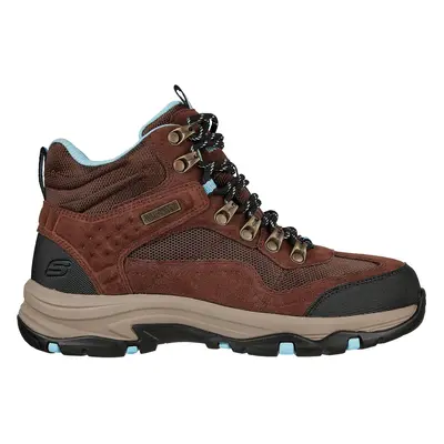 Skechers Women's Relaxed Fit: Trego - Base Camp Boots in Chocolate, Size | Leather/Textile/Synth