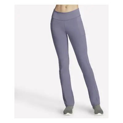 Skechers Women's GO WALK OG Pant Regular Length in Purple/Charcoal, Size | Nylon/Spandex