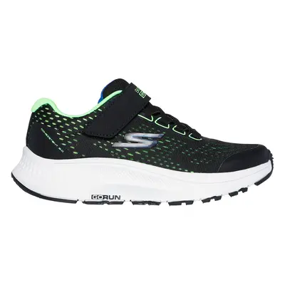 Skechers Boy's GO RUN Consistent 2.0 - Kexlux Sneaker in Black/Lime, Size | Textile/Synthetic, M