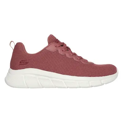 Skechers Women's BOBS Sport B Flex - Visionary Essence Sneaker in Rose, Size | Textile/Synthetic