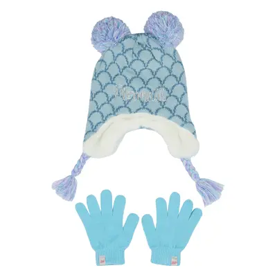 Skechers Girls Cold Weather Mermaid Hat & Glove Pack