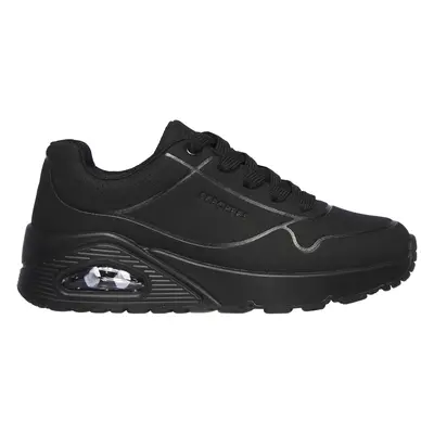 Skechers Boy's Uno - Stand On Air Sneaker in Black, Size | Synthetic