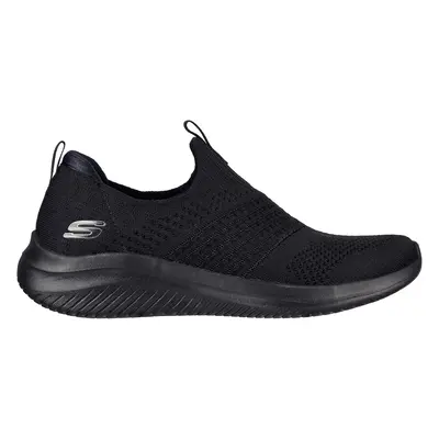 Skechers Women's Ultra Flex 3.0 - Classy Charm Sneaker in Black, Size | Textile/Synthetic, Vegan