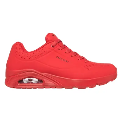 Skechers Men's Uno - Stand On Air Sneaker in Red, Size | Synthetic/Textile