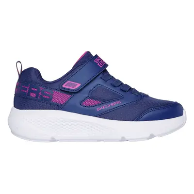 Skechers Girls GO RUN Elevate - Sporty Spectacular Sneaker in Navy Blue, Size | Textile/Syntheti