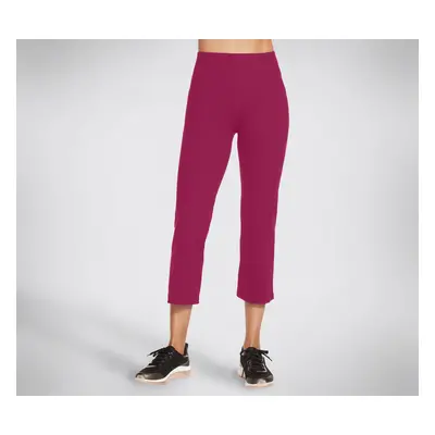 Skechers Women's GO WALK Lite Pant in Magenta, Size Large | Nylon/Spandex