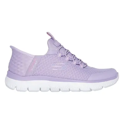 Skechers Girls Slip-ins: Summits Sneaker in Lavender, Size | Textile/Synthetic, Machine Washable