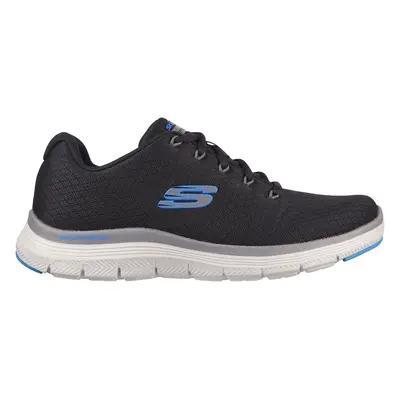 Skechers Men's Flex Advantage 4.0 Sneaker in Black/Blue, Size | Textile