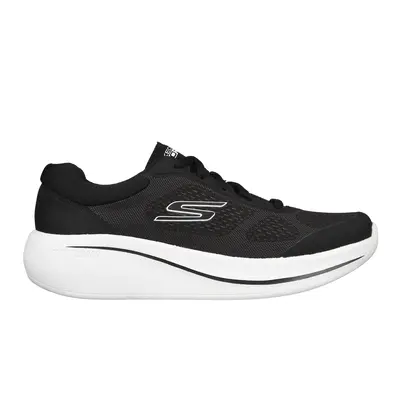 Skechers Men's Max Cushioning Essential Sneaker in Black/White, Size | Textile, Vegan