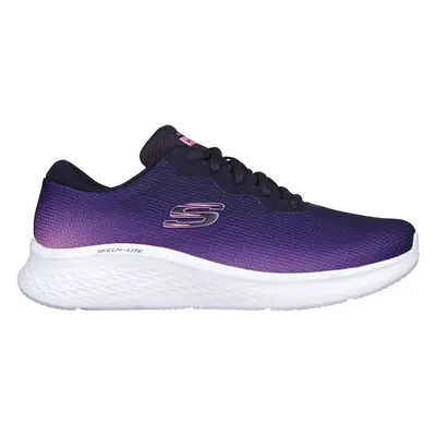 Skechers Women's Skech-Lite Pro - Fade Out Sneaker in Navy Blue/Hot Pink, Size | Textile/Synthet