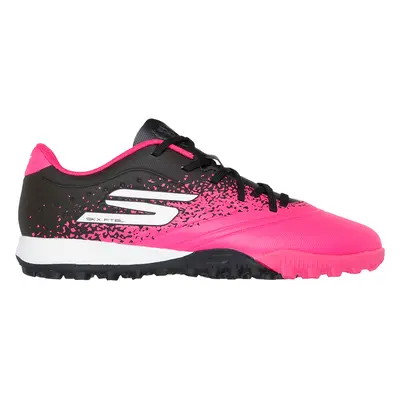 Skechers Razor 1.5 Jr Youth TF Sneaker in Black/Pink, Size | Synthetic/Textile