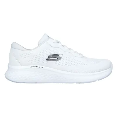 Skechers Women's Skech-Lite Pro - Perfect Time Sneaker in White/Black, Size | Textile/Synthetic,