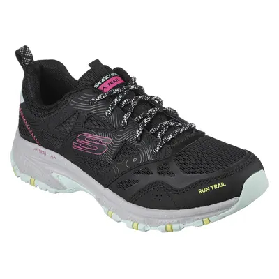 Skechers Women's Hillcrest - Pure Escapade Sneaker in Black, Size | Leather/Textile/Synthetic