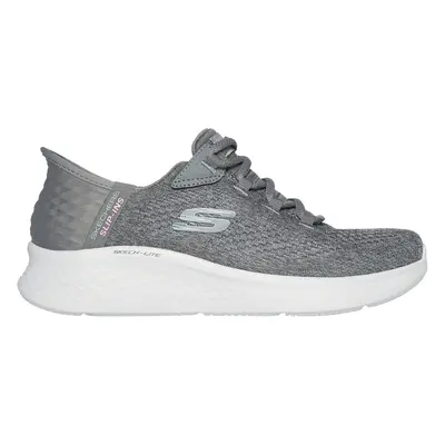 Skechers Women's Slip-ins: Skech-Lite Pro - Natural Sneaker in Gray, Size | Textile/Synthetic, M