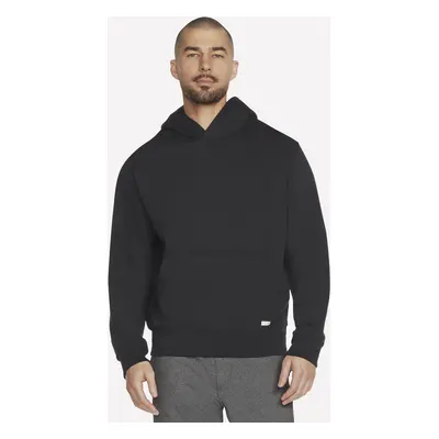 Skechers Men's Skech-Sweats Classic Hoodie in Black, Size | Cotton/Polyester