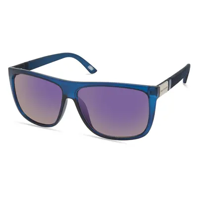 Skechers Men's Matte Wayfarer Sunglasses in Blue