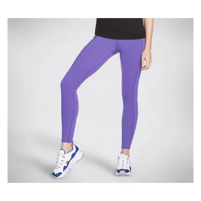 Skechers Women's GO WALK High-Waisted Legging in Blue/Purple, Size Medium | Nylon/Spandex