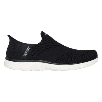 Skechers Women's Slip-ins: Virtue - Sleek Sneaker in Black/White, Size | Textile/Synthetic, Vega