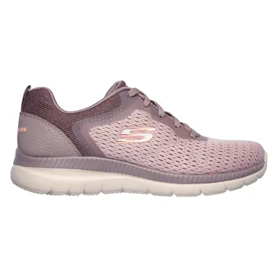 Skechers Women's Bountiful - Quick Path Sneaker in Lavender, Size | Textile/Synthetic, Vegan