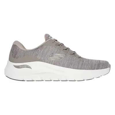 Skechers Men's Arch Fit 2.0 - Upperhand Sneaker in Taupe, Size | Textile/Synthetic, Vegan, Machi