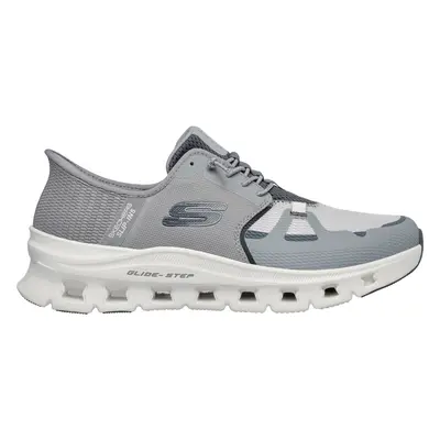 Skechers Men's Slip-ins: Glide-Step Pro Sneaker in Gray/Charcoal, Size Wide | Textile/Synthetic,